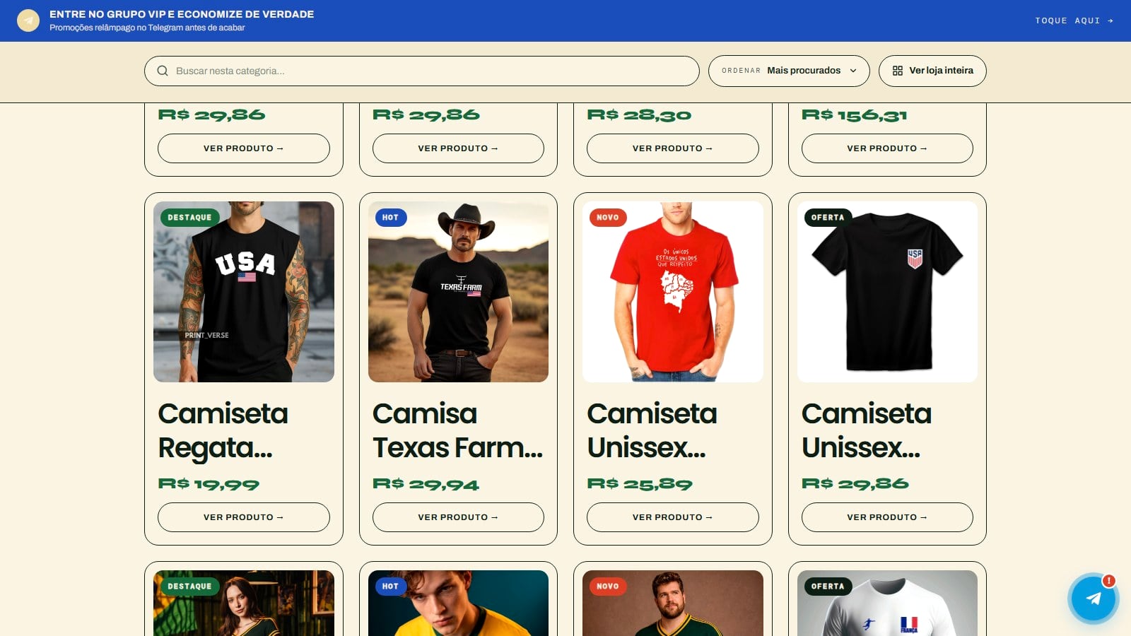 print do projeto lojadacopa camisas meio